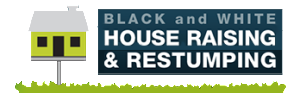 Black & White House Raising logo
